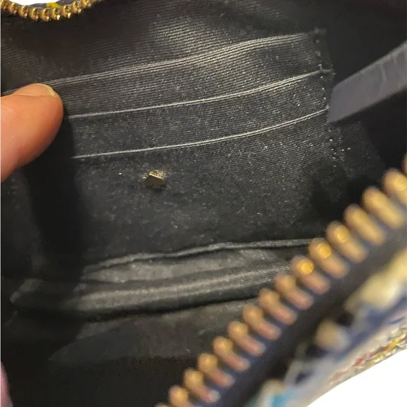 Kate Spade Smile Plaid Tweed Small Crossbody - Picture 10 of 15